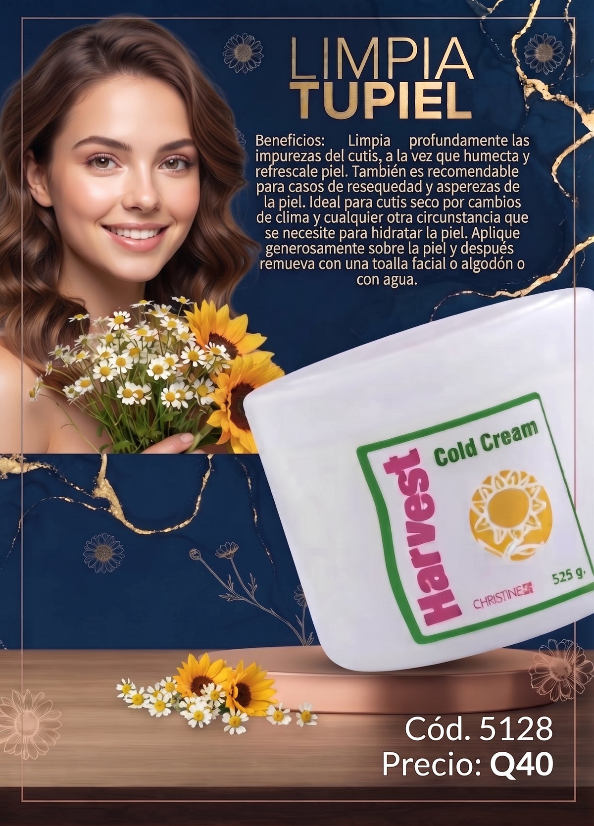 5128 HARVEST COLD CREAM 525 GR