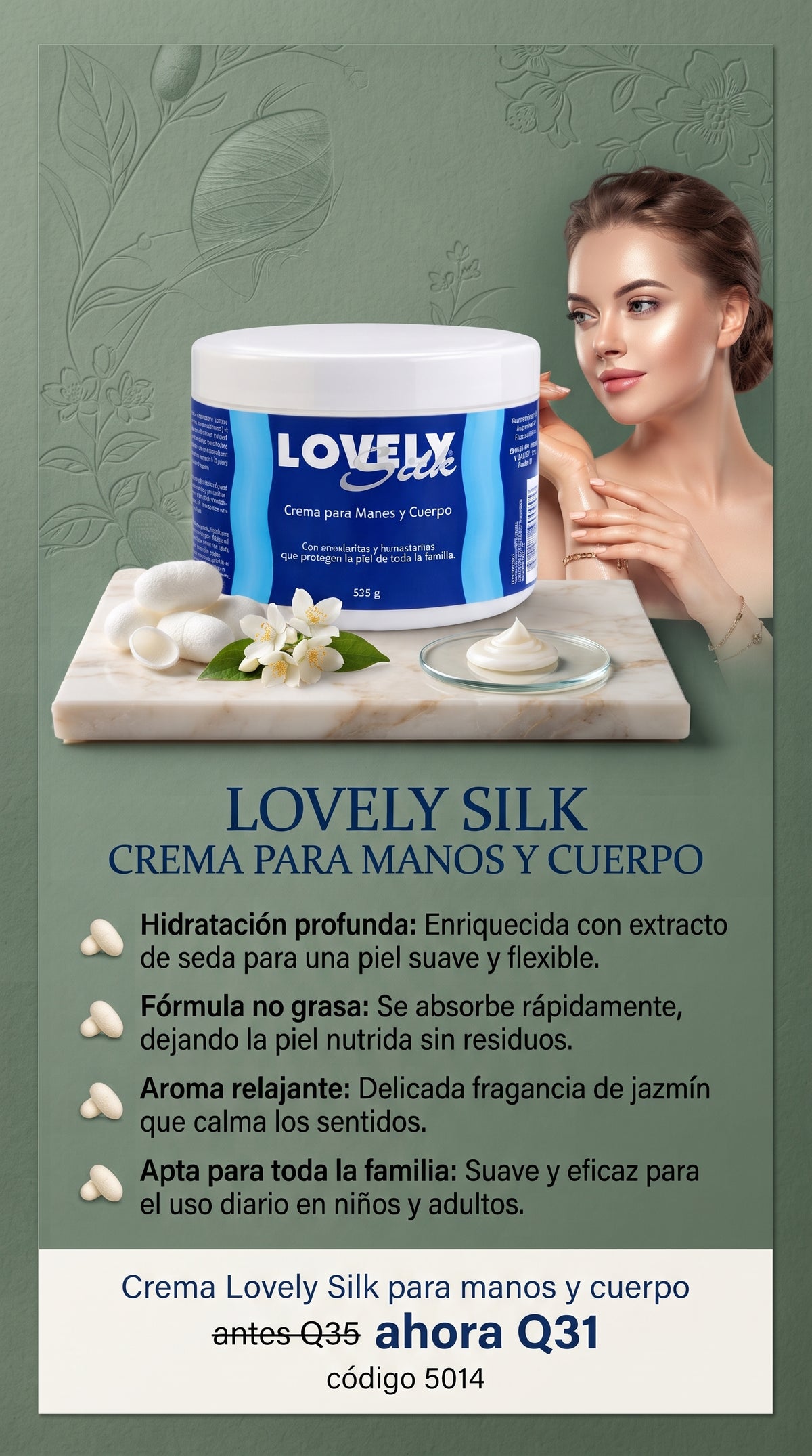 5014 CREMA LOVELY SILK 525 GR