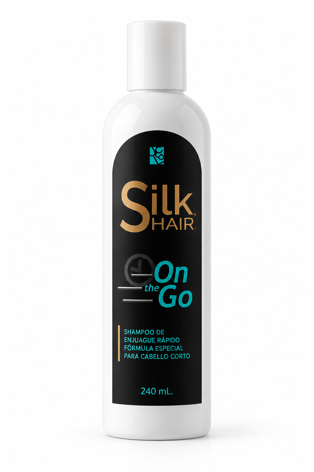 6060 SHAMPOO SILK HAIR ON THE GO 240 ML