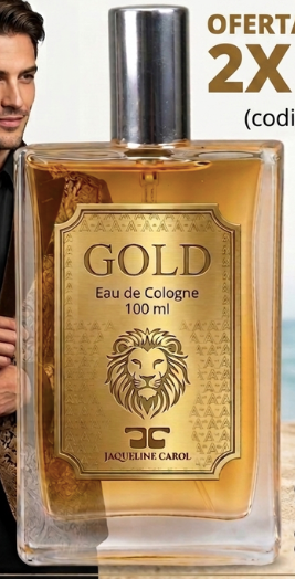 2501 GOLD POR LA COMPRA DE 2 FRAGANCIAS DE CABALLERO LLEVA 1 COLONIA GOLD