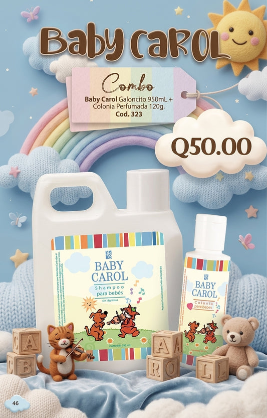 323 BABY CAROL SHAMPOO GALONCITO Y COLONIA