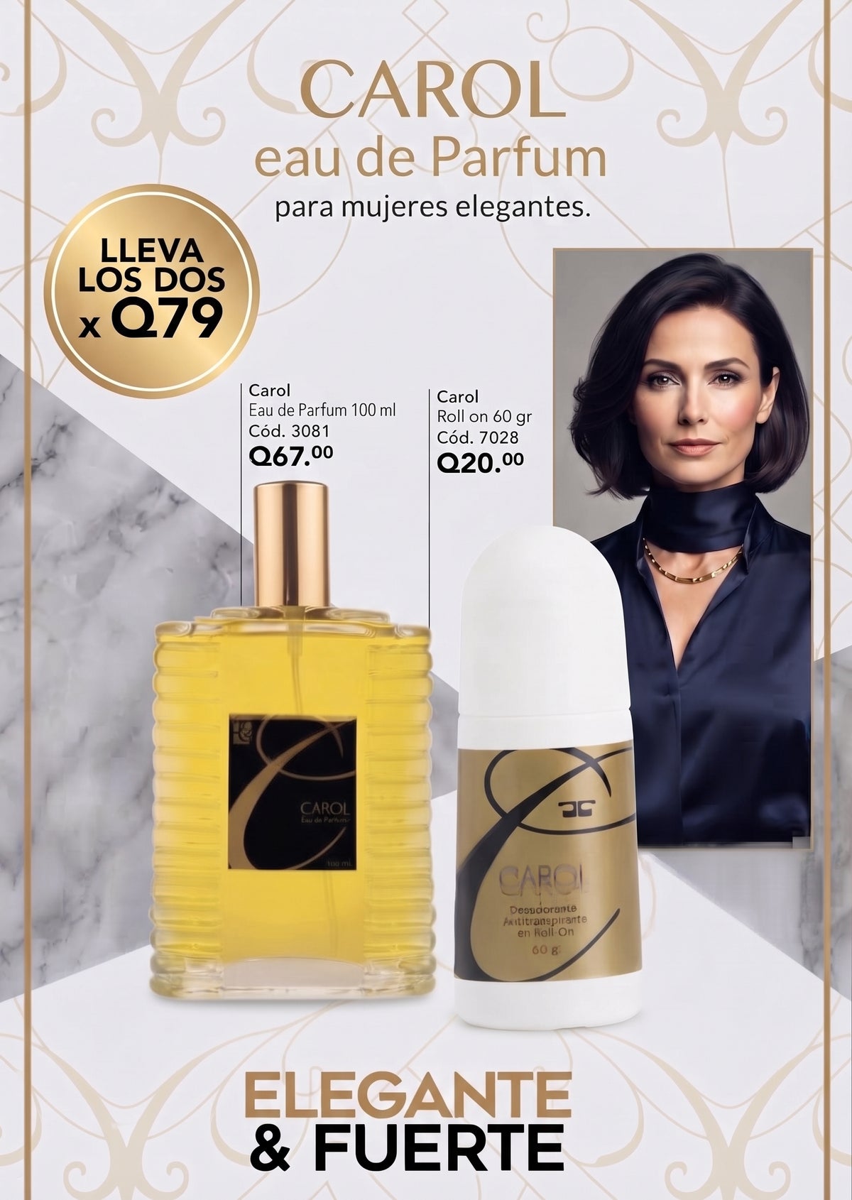 3081A CAROL EAU DE PARFUM + ROLL ON