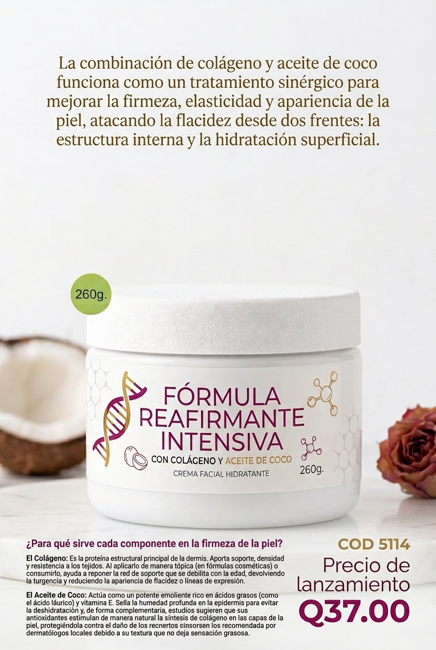 5114 CREMA FORMULA REAFIRMANTE INTENSIVA