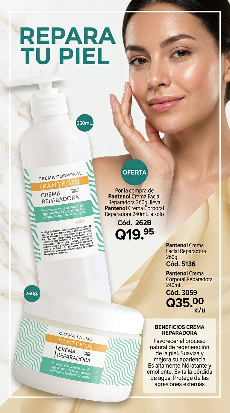 2628 CREMA REPARADORA DE 240 ML