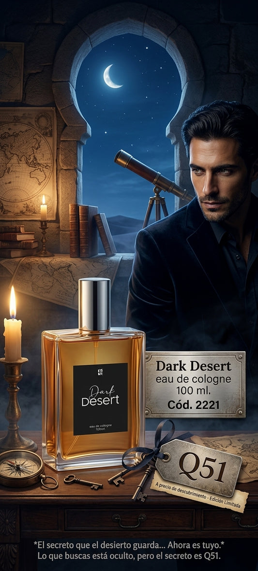 2221 DARK DESERT Eau de Cologne 100 mL.