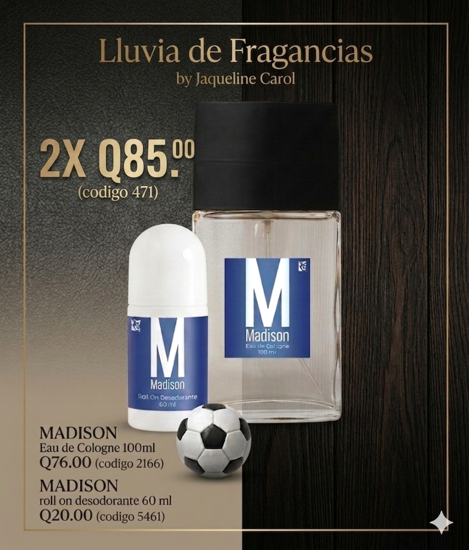 471 MADISON EAU DE COLOGNE Y DEO ROLL ON