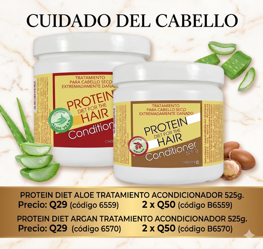 B6559 DUO PROTEIN DIET ALOE ACONDICIONADOR 525 gr