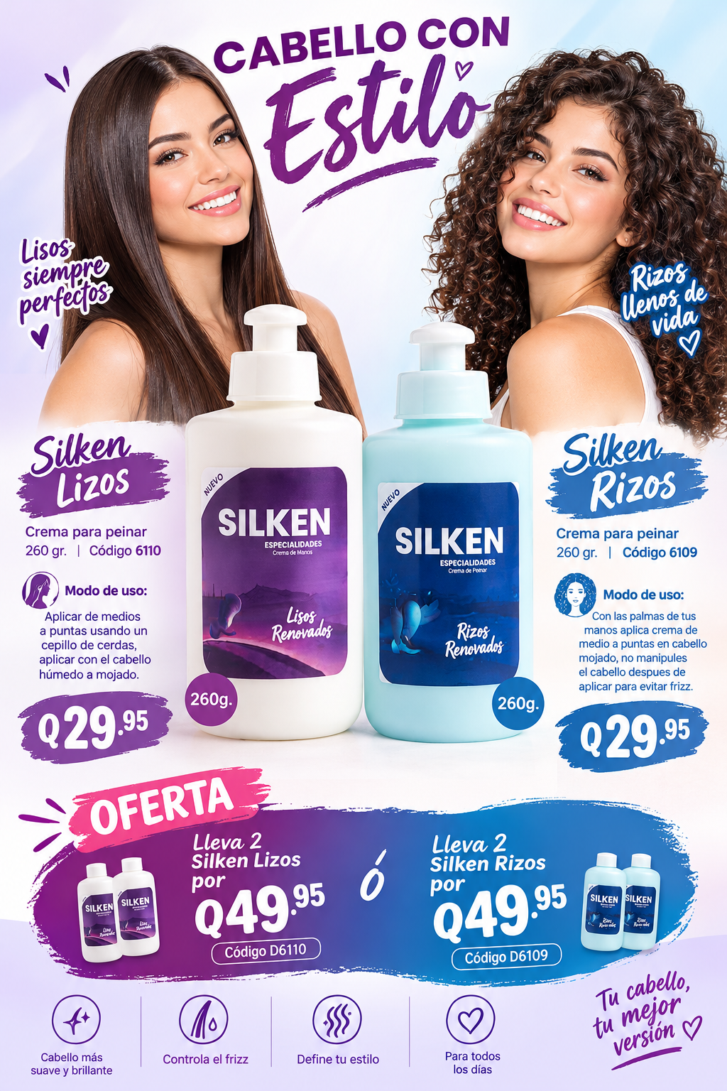 D6110 DUO SILKEN LIZOS