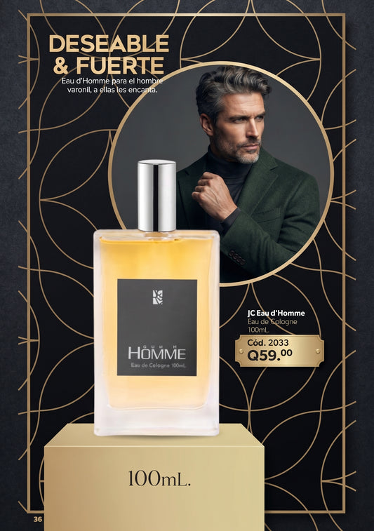 2033 JC EOU D HOMME EAU DE COLOGNE 100 ML