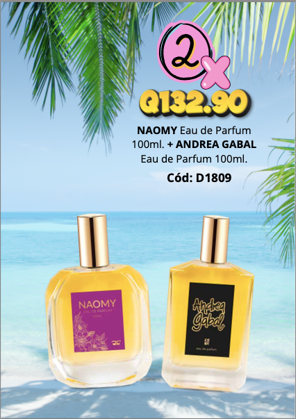 D1809 PERFUME NAOMY Y ANDREA GABAL 100ML