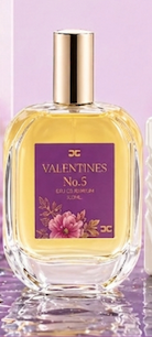 3025 VALENTINES N0 5 Eau de Parfum 100mL.