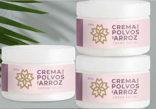 C253 TRIO, Polvos de Arroz Crema Facial 260g.