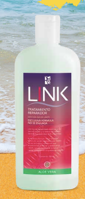 6181 LINK ALOE Tratamiento Reparador 300mL.