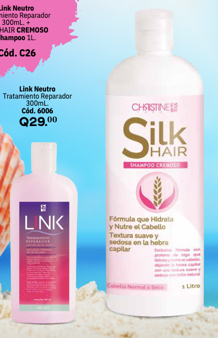 C26 SILK HAIR CREMOSO Y LINK NEUTRO