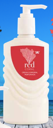 4071 RED CORAL CREMA PERFUMADA DE OLAS 240 ML