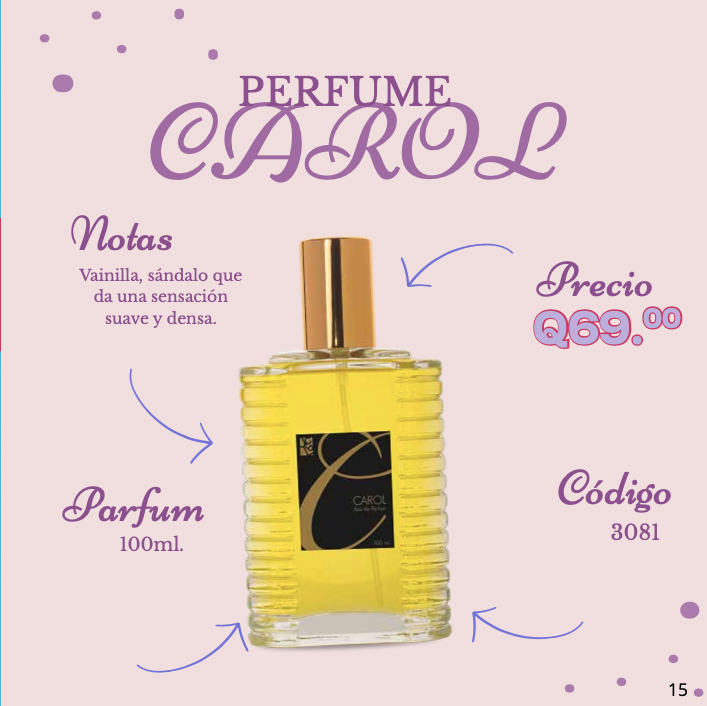 3081 CAROL Eau de Parfum 100 ML
