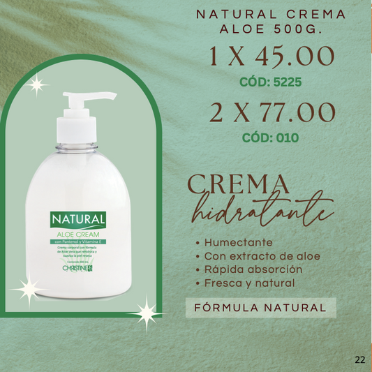 010 DUO CREMA NATURAL ALOE