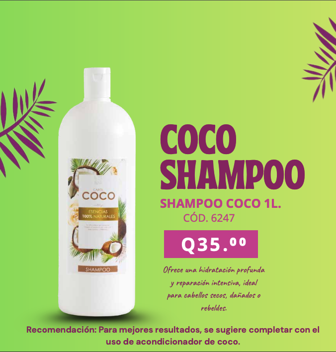 6283 COCO Shampoo 1 L.