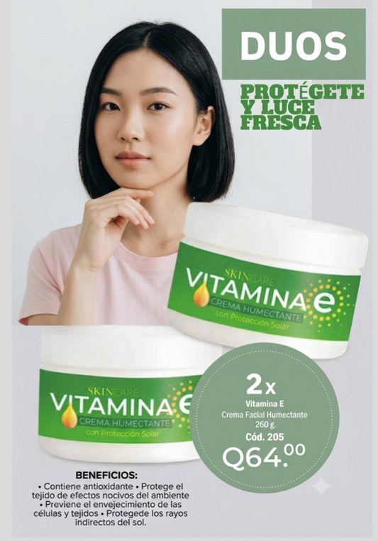205 DUO VITAMINA E FACIAL 260G