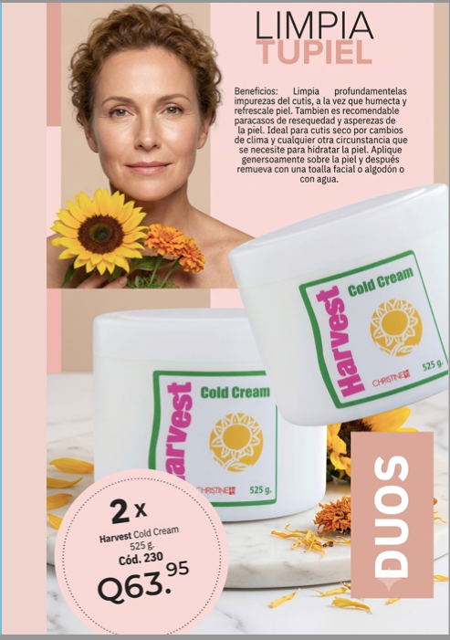 230 DUO CREMA HARVEST 525G