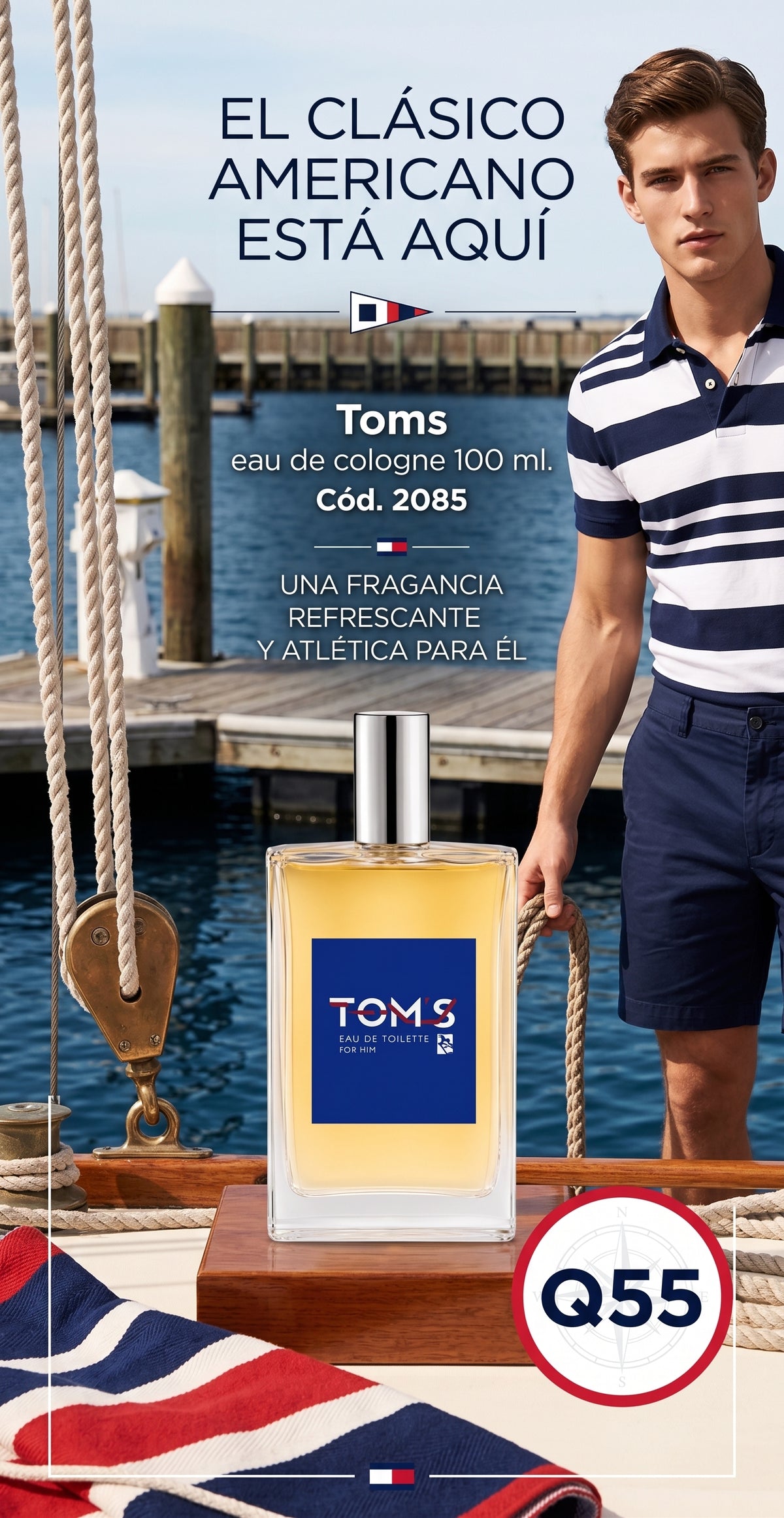 2085 TOMS EAU DE COLOGNE 100 ML