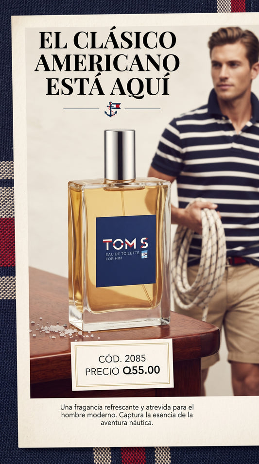 2085 TOMS EAU DE COLOGNE 100 ML